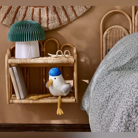 Natural Rattan Wall Shelf - Picture 2 of 7